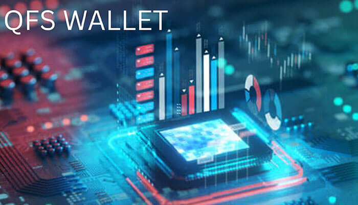 Digital representation of blockchain data processing on a microchip, symbolizing analytics and transaction tracking on BSC Scan.