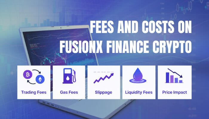 Fees and Costs on FusionX Finance Crypto - Incryptocoin FusionX Finance Crypto 2026 complete guide with trading chart showing features, safety, and how the platform works
