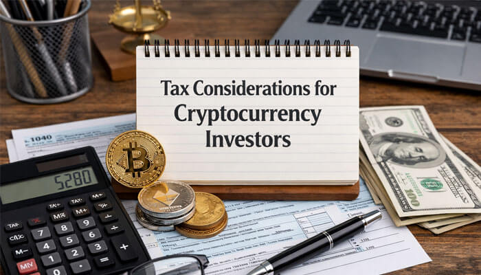 Tax Considerations for Cryptocurrency Investors - Incrypto Coin - Incryptocoin Invest1Now.com Cryptocurrency: Understand the essential tax considerations for cryptocurrency investors, including tax reporting, capital gains, and how to navigate the complexities of crypto taxation when using platforms like Invest1Now.com.