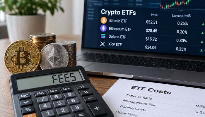 What Do Crypto ETFs Cost - Incryptocoin FintechZoom.com Crypto ETF costs with Bitcoin, Ethereum, expense ratios, trading fees, and calculator.